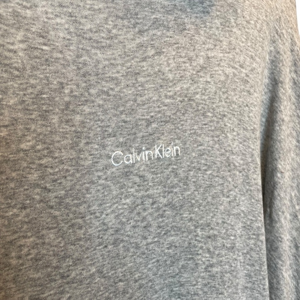 Calvin Klein Sleepwear Dolman Sleeve Hoodie Grey Medium NWOT - Picture 4 of 7